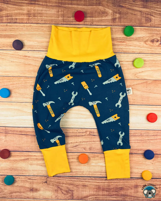 vêtements évolutifs pantalon évolutifs sarouel bébé 1ans 2ans 3ans