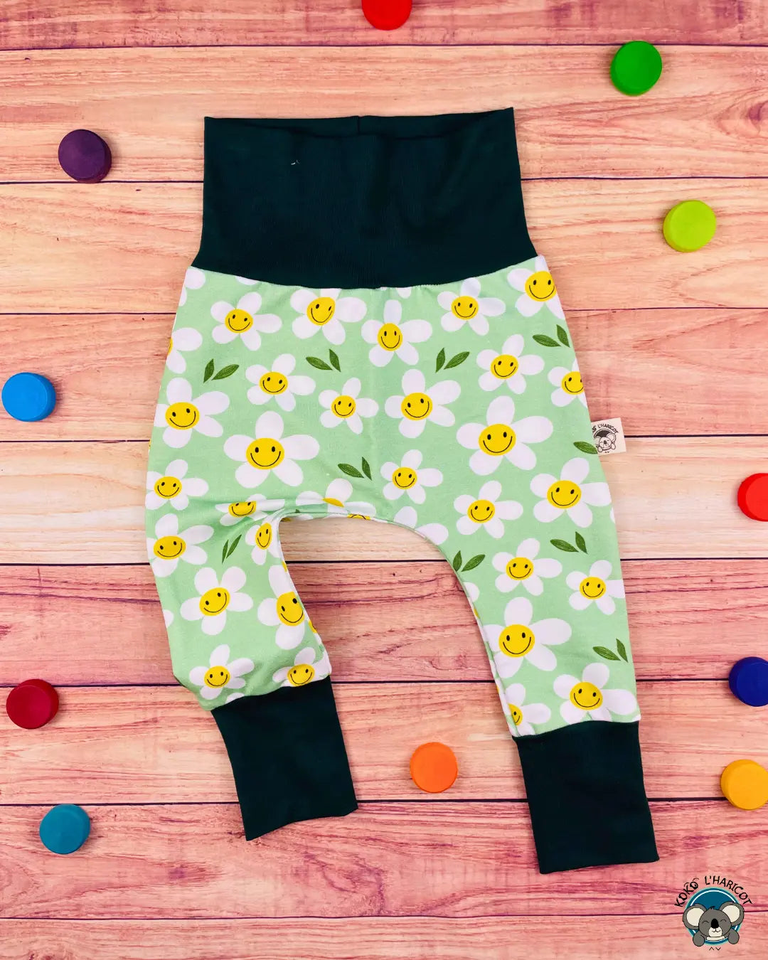 vêtements évolutifs pantalon évolutifs sarouel bébé 1ans 2ans 3ans